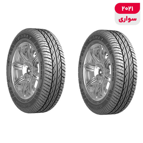 لاستیک خودرو بارز مدل P660 سایز 13 / 60 / 175 تولید سال 2021 - 2 حلقه